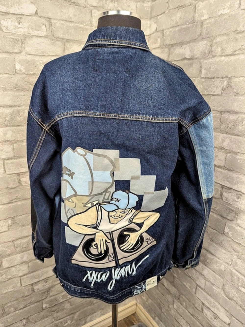 Vintage 90s Exco Jeans NYC Denim Jeans Jacket Like New